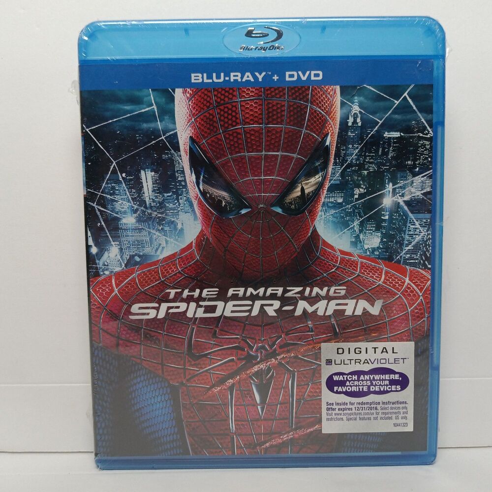 Marvel's The Amazing Spider-Man 2012 Blu-ray + DVD New Sealed